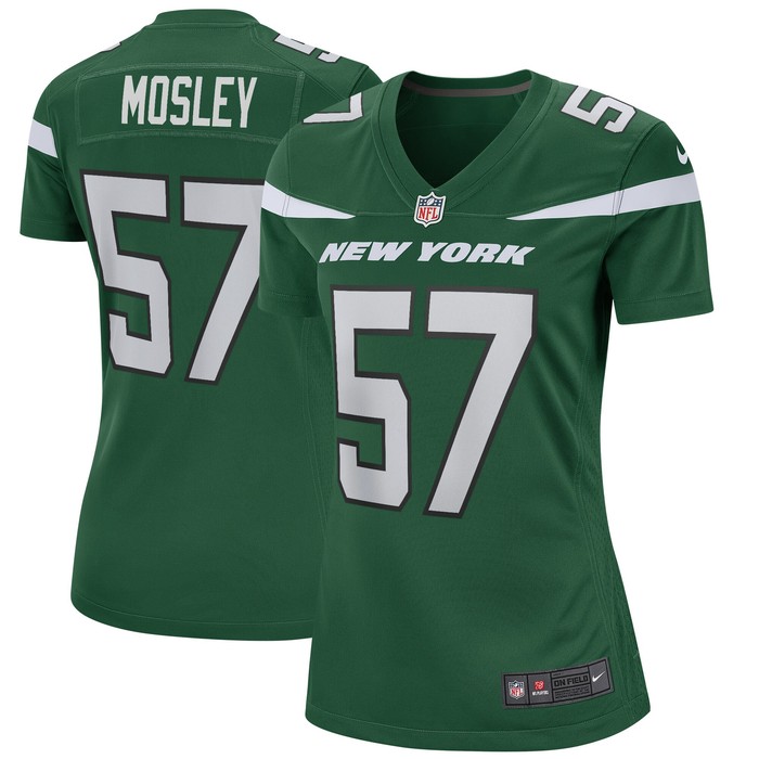 C.j. Mosley New York Jets Womens Game Player Jersey - Gotham Green Nfl