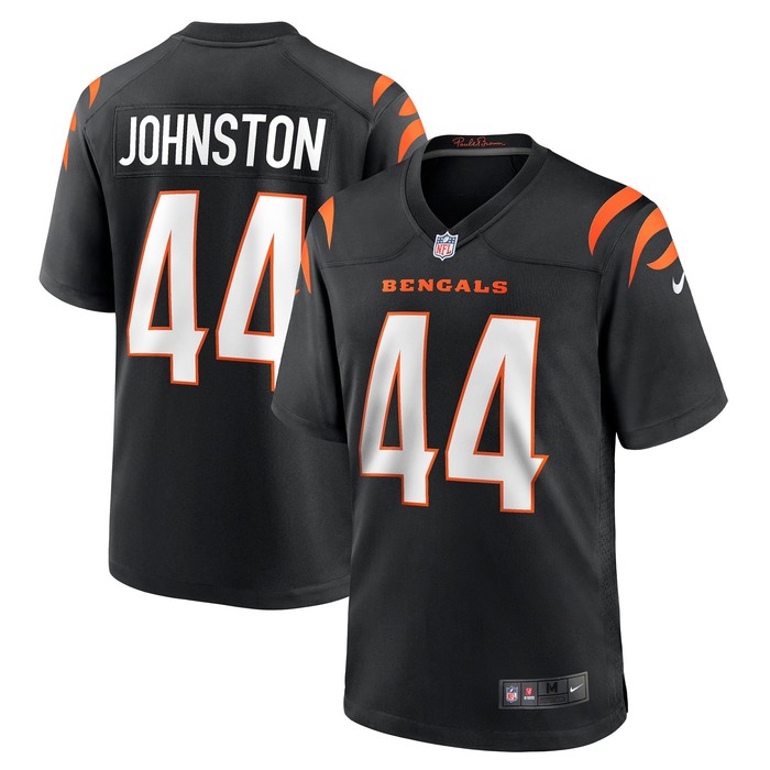 Clay Johnston Cincinnati Bengals Game Jersey - Black Nfl