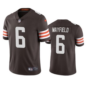 Cleveland Browns Baker Mayfield Brown 2020 Vapor Limited Jersey - Mens