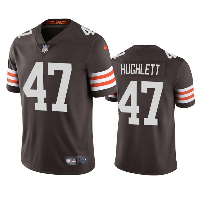 Cleveland Browns Charley Hughlett Brown 2020 Vapor Limited Jersey - Mens