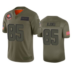 Cleveland Browns David Njoku Camo 2019 Salute To Service Limited Jersey