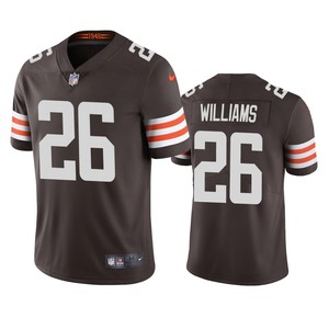 Cleveland Browns Greedy Williams Brown 2020 Vapor Limited Jersey - Mens