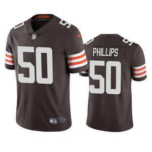 Cleveland Browns Jacob Phillips Brown Vapor Limited Jersey