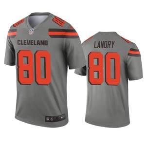 Cleveland Browns Jarvis Landry Gray Inverted Legend Jersey