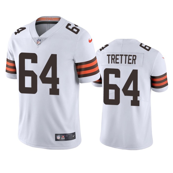 Cleveland Browns J.c. Tretter White 2020 Vapor Limited Jersey - Mens