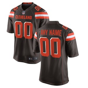 Cleveland Browns Nike Youth Custom Game Jersey - Brown