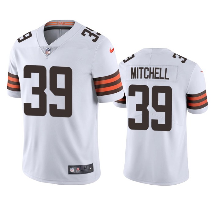 Cleveland Browns Terrance Mitchell White 2020 Vapor Limited Jersey - Mens