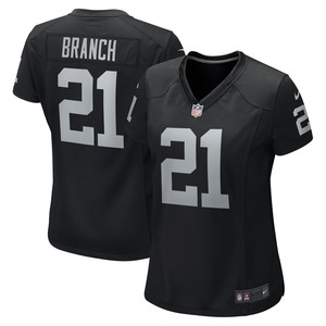 Cliff Branch Las Vegas Raiders Womens Retired Player Game Jersey - Black Nfl