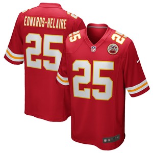 Clyde Edwards Helaire Kansas City Chiefs Game Jersey Red Nfl