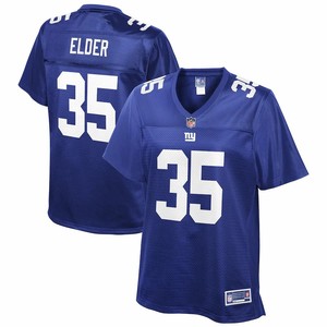 Corn Elder New York Giants Nfl Pro Line Womens Player Jersey - Royal - Cocomos