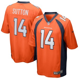 Courtland Sutton Denver Broncos Game Jersey - Orange Nfl