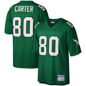 Cris Carter Philadelphia Eagles Mitchell & Ness Legacy Replica Jersey - Kelly Green Nfl