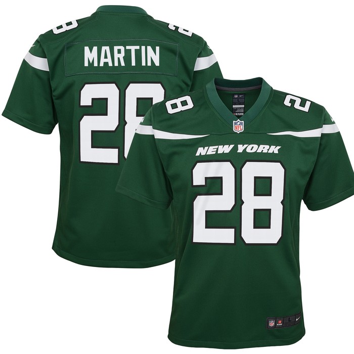 Curtis Martin New York Jets Game Jersey Gotham Green Nfl