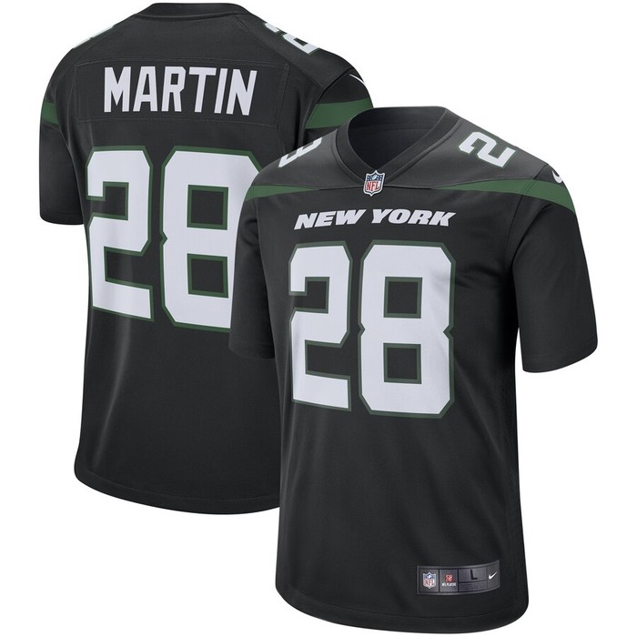 Curtis Martin New York Jets Nike Retired Player Game Jersey - Stealth Black