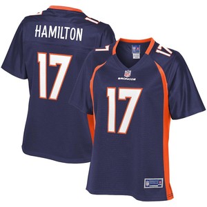 Daesean Hamilton Denver Broncos Nfl Pro Line Womens Alternate Player Jersey - Navy