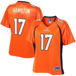 Daesean Hamilton Denver Broncos Nfl Pro Line Womens Player Jersey - Orange