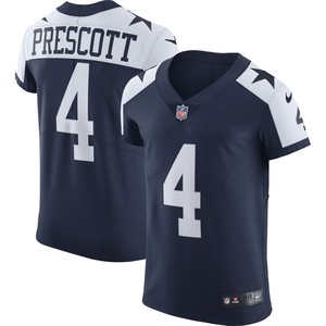 Dak Prescott Dallas Cowboys Alternate Vapor Elite Player Jersey - Navy Nfl