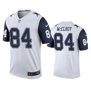 Dallas Cowboys #84 Codey Mcelroy White Color Rush Legend Jersey - Mens