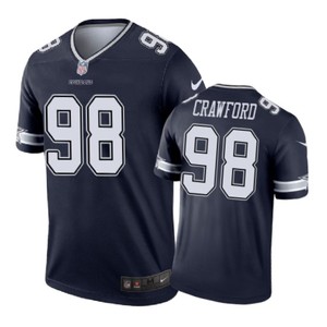 Dallas Cowboys #98 Tyrone Crawford Nike Color Rush Navy Jersey