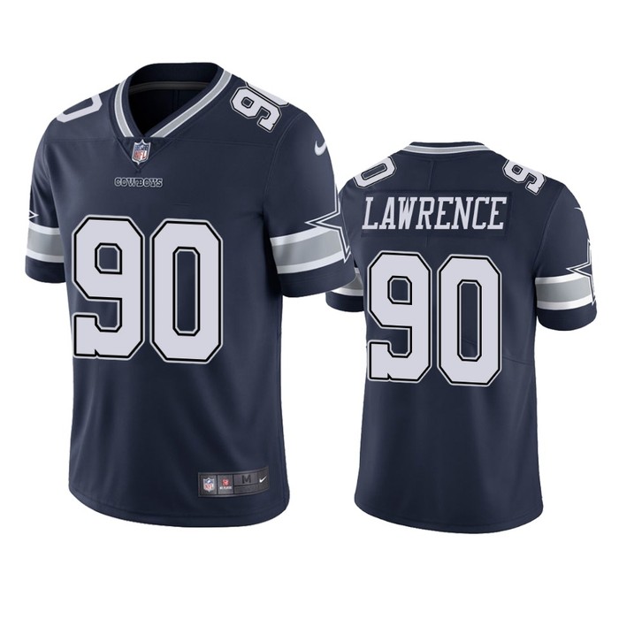 Dallas Cowboys Demarcus Lawrence Navy Vapor Untouchable Limited Jersey