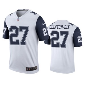 Dallas Cowboys Ha Ha Clinton-dix White Color Rush Legend Jersey