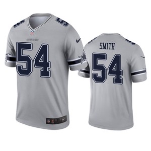 Dallas Cowboys Jaylon Smith Gray Inverted Legend Jersey