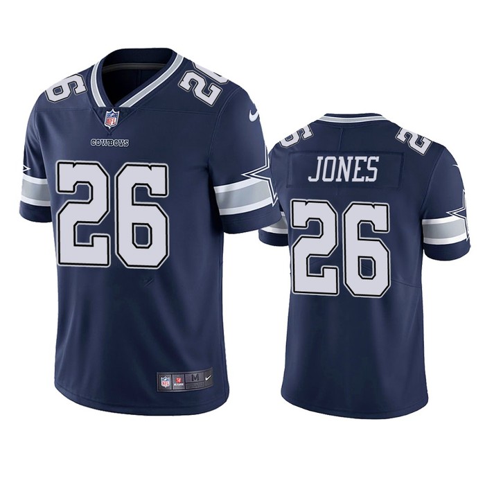 Dallas Cowboys Josh Jones Navy Vapor Limited Jersey