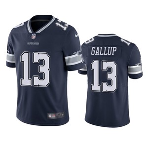 Dallas Cowboys Michael Gallup Navy Vapor Untouchable Limited Jersey