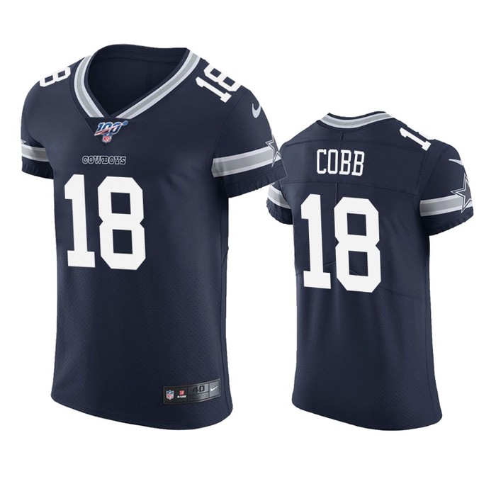 Dallas Cowboys Randall Cobb Navy 100th Season Vapor Elite Jersey