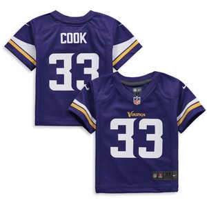 Dalvin Cook Minnesota Vikings Toddler Player Game Jersey - Purple Nfl