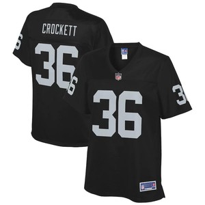 Damarea Crockett Las Vegas Raiders Nfl Pro Line Womens Player Jersey - Black