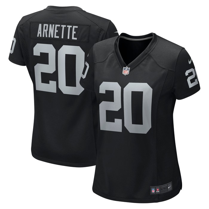 Damon Arnette Las Vegas Raiders Womens Game Jersey - Black Nfl