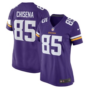 Dan Chisena Minnesota Vikings Womens Game Jersey - Purple Nfl