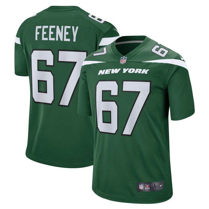 Dan Feeney New York Jets Game Jersey - Gotham Green Nfl