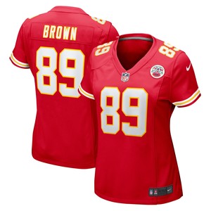 Daniel Brown Kansas City Chiefs Womens Game Jersey - Red Nfl