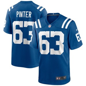 Danny Pinter Indianapolis Colts Game Jersey - Royal Nfl