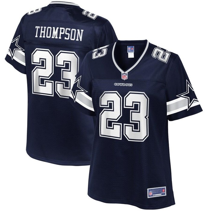 Darian Thompson Dallas Cowboys Nfl Pro Line Womens Primary Player Jersey - Navy