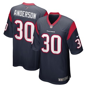 Darius Anderson Houston Texans Game Jersey - Navy Nfl