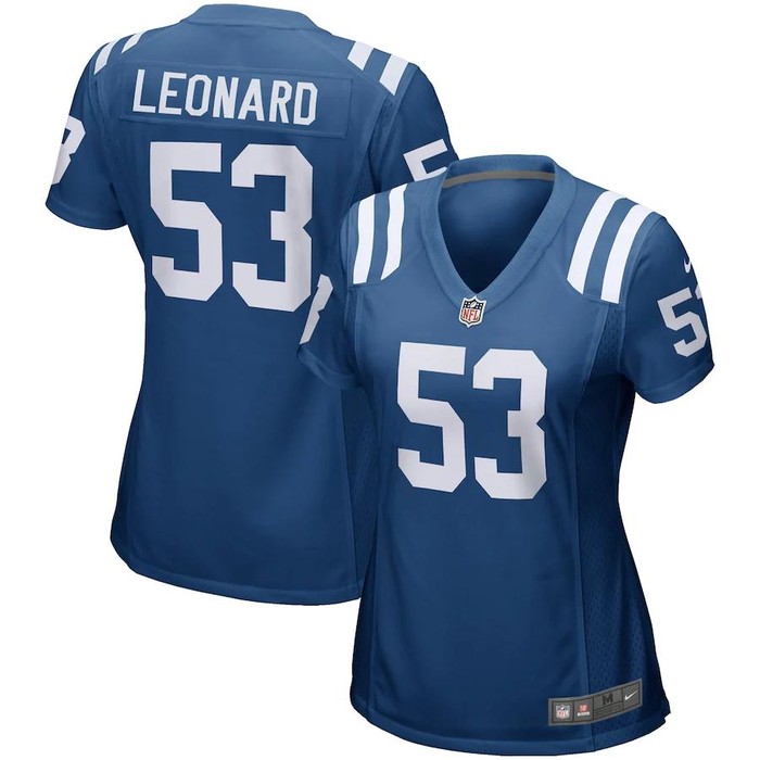 Darius Leonard Indianapolis Colts Nike Womens Game Jersey - Royal