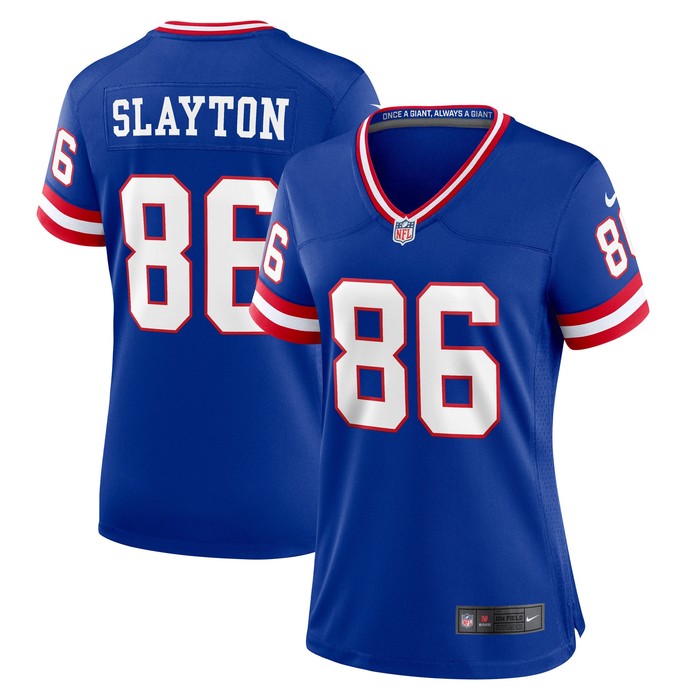 Darius Slayton New York Giants Womens Classic Player Game Jersey - Royal Nfl