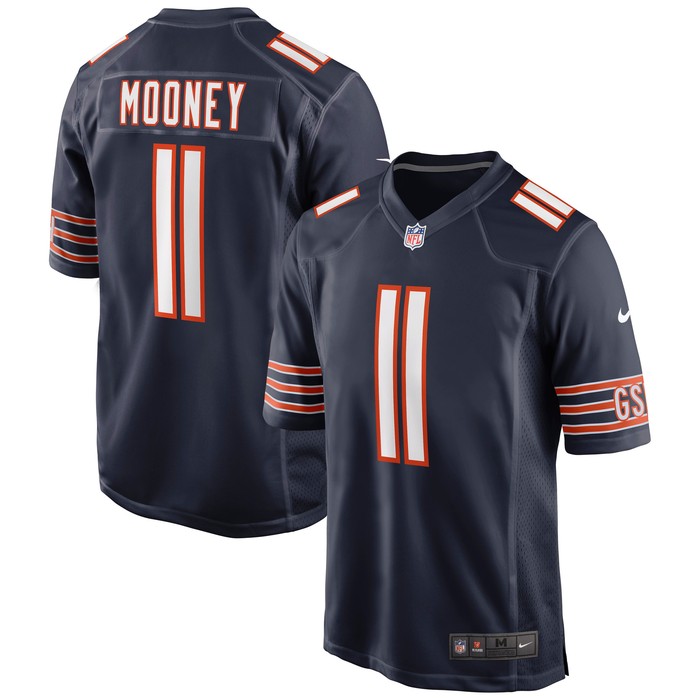 Darnell Mooney Chicago Bears Game Jersey - Navy Nfl