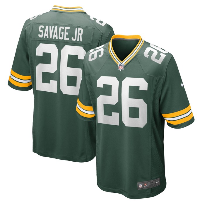 Darnell Savage Jr. Green Bay Packers Game Team Jersey - Green Nfl