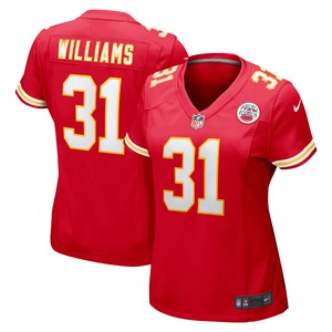 Darrel Williams Kansas City Chiefs Womens Game Jersey - Red Nfl