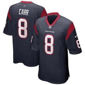 David Carr Houston Texans Nike Game Retired Player Jersey - Navy