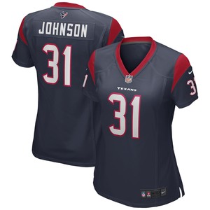 David Johnson Houston Texans Womens Game Player Jersey - Navy Nfl