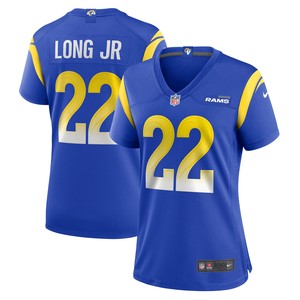 David Long Jr. Los Angeles Rams Womens Game Player Jersey - Royal Nfl