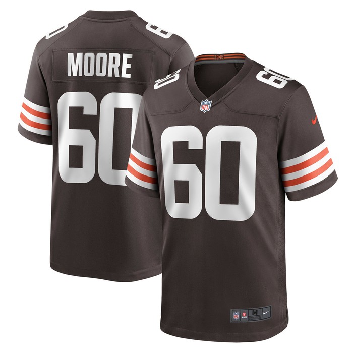 David Moore Cleveland Browns Game Jersey - Brown Nfl