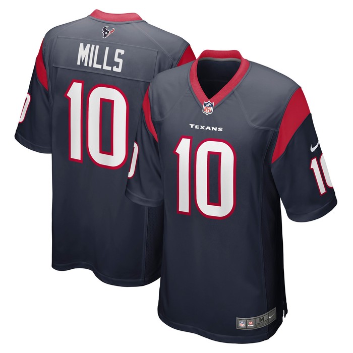 Davis Mills Houston Texans Player Game Jersey - Navy Nfl