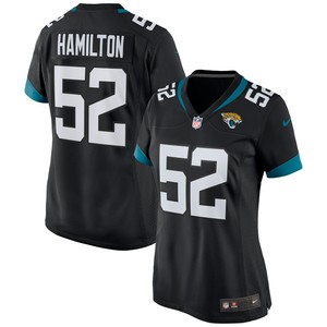 Davon Hamilton Jacksonville Jaguars Womens Game Jersey Black Nfl