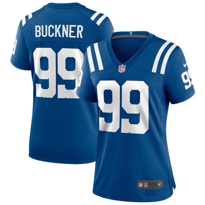 Deforest Buckner Indianapolis Colts Womens Game Player Jersey - Royal Nfl